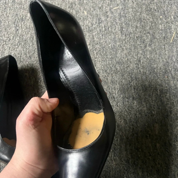 Gucci Black Stiletto Pump Pointed Toe Heels, size 36 - Picture 9 of 13